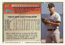 Load image into Gallery viewer, 1994 Topps Traded Xavier Hernandez  83T New York Yankees
