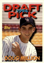 Load image into Gallery viewer, 1994 Topps Traded Doug Million DPK, RC  85T Colorado Rockies
