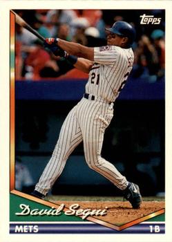 1994 Topps Traded David Segui  94T New York Mets