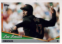 Load image into Gallery viewer, 1994 Topps Traded Lee Smith  100T Baltimore Orioles
