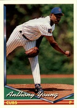1994 Topps Traded Anthony Young  110T Chicago Cubs