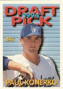 1994 Topps Traded Paul Konerko DPK, RC  112T Los Angeles Dodgers