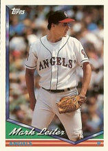 Load image into Gallery viewer, 1994 Topps Traded Mark Leiter  117T California Angels
