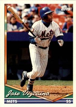1994 Topps Traded Jose Vizcaino  120T New York Mets