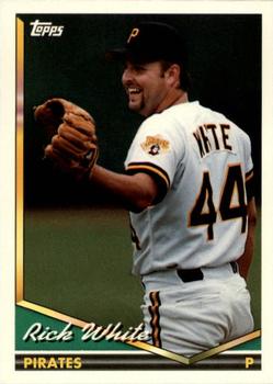 1994 Topps Traded Rick White RC  121T Pittsburgh Pirates