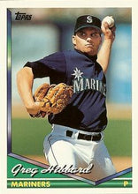 Load image into Gallery viewer, 1994 Topps Traded Greg Hibbard  124T Seattle Mariners
