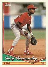 Load image into Gallery viewer, 1994 Topps Traded Tony Fernandez  127T Cincinnati Reds
