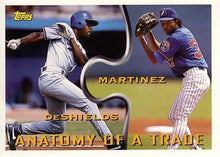 تحميل الصورة إلى عارض المعرض، 1994 قامت شركة Topps بتبادل Pedro Martinez / Delino Deshields في 42T Montreal Expos / Los Angeles Dodgers
