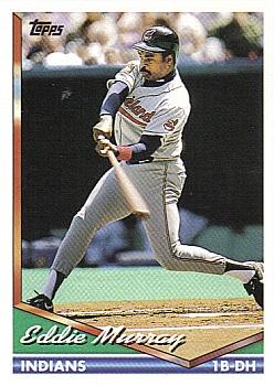 1994 Topps Traded Eddie Murray 60T Cleveland Indians