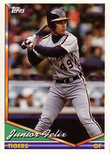 Load image into Gallery viewer, 1994 Topps Traded Junior Felix  89T Detroit Tigers
