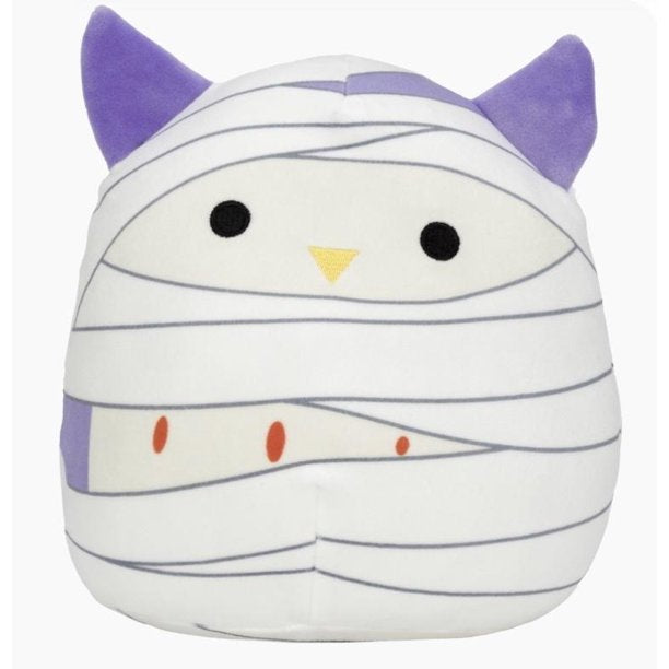 Squishmallows Holly the Owl in Mummy Costume 8