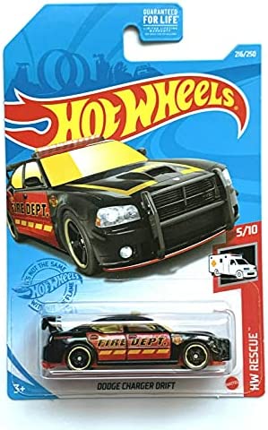 Hot Wheels Dodge Charger Drift HW Rescue 5/10 White 76/250