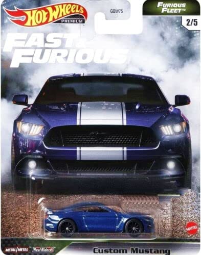 Hot Wheels Premium Fast & Furious Custom Mustang - Furious Fleet 2/5