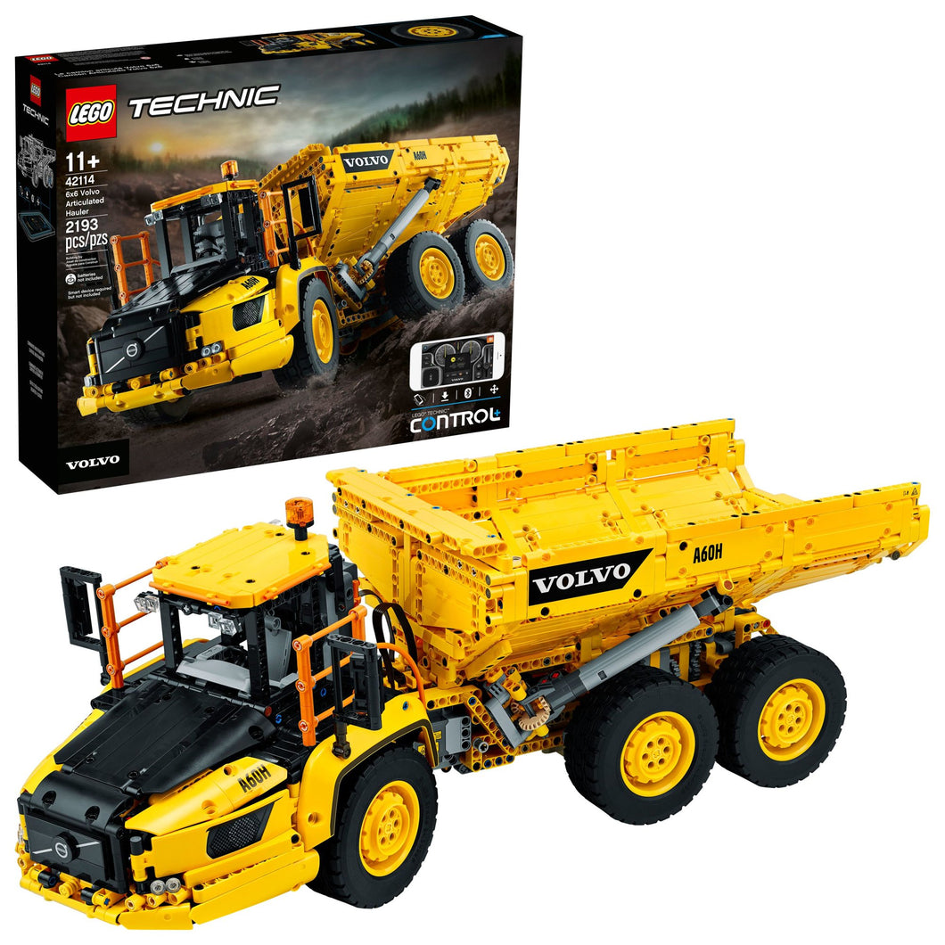 LEGO Technic 6x6 Volvo Articulated Hauler 42114 (Retired Product)