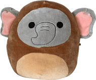 Squishmallow Mila the Elephant in Beaver Costume 8