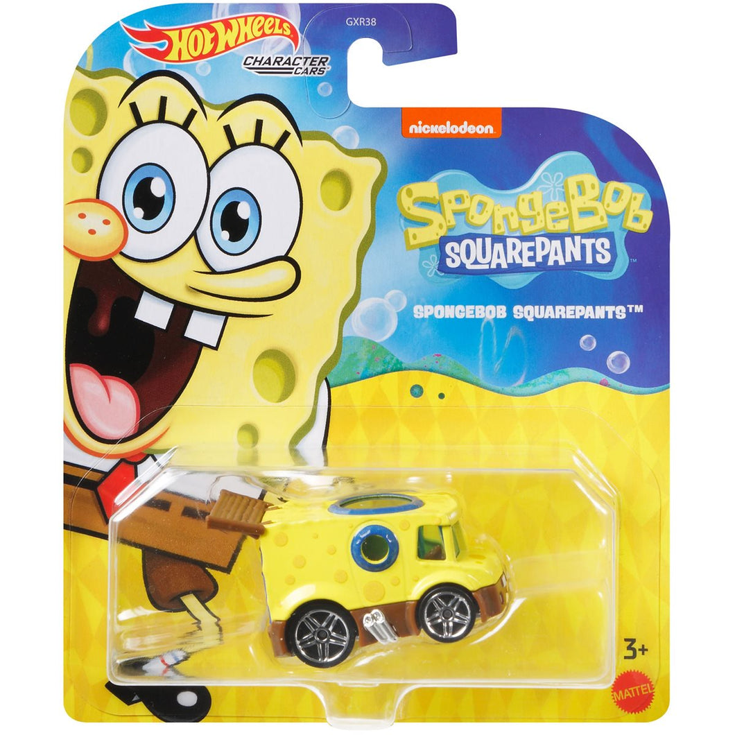 Hot Wheels Nickelodeon SpongeBob Squarepants Character Cars