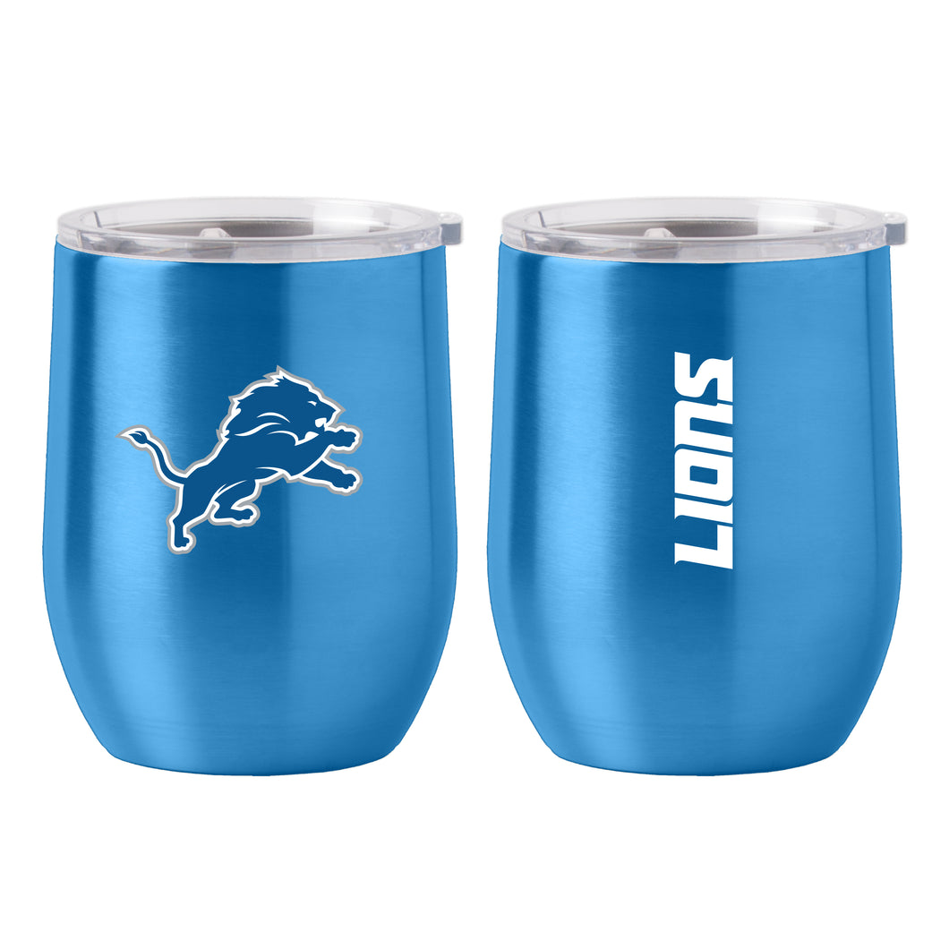 Detroit Lions 16oz Gameday Stainless Curved Beverage Tumbler