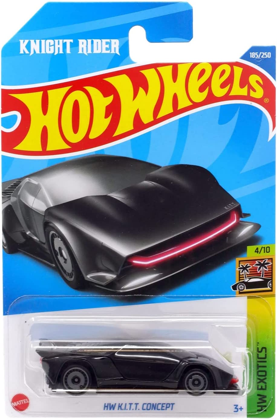 2022 Hot Wheels HW K.I.T.T. Concept, Screen Time 7/10, 6/250