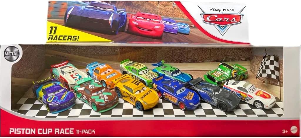 Disney Pixar Cars Piston Cup Race Diecast 11 Pack (Version 2)