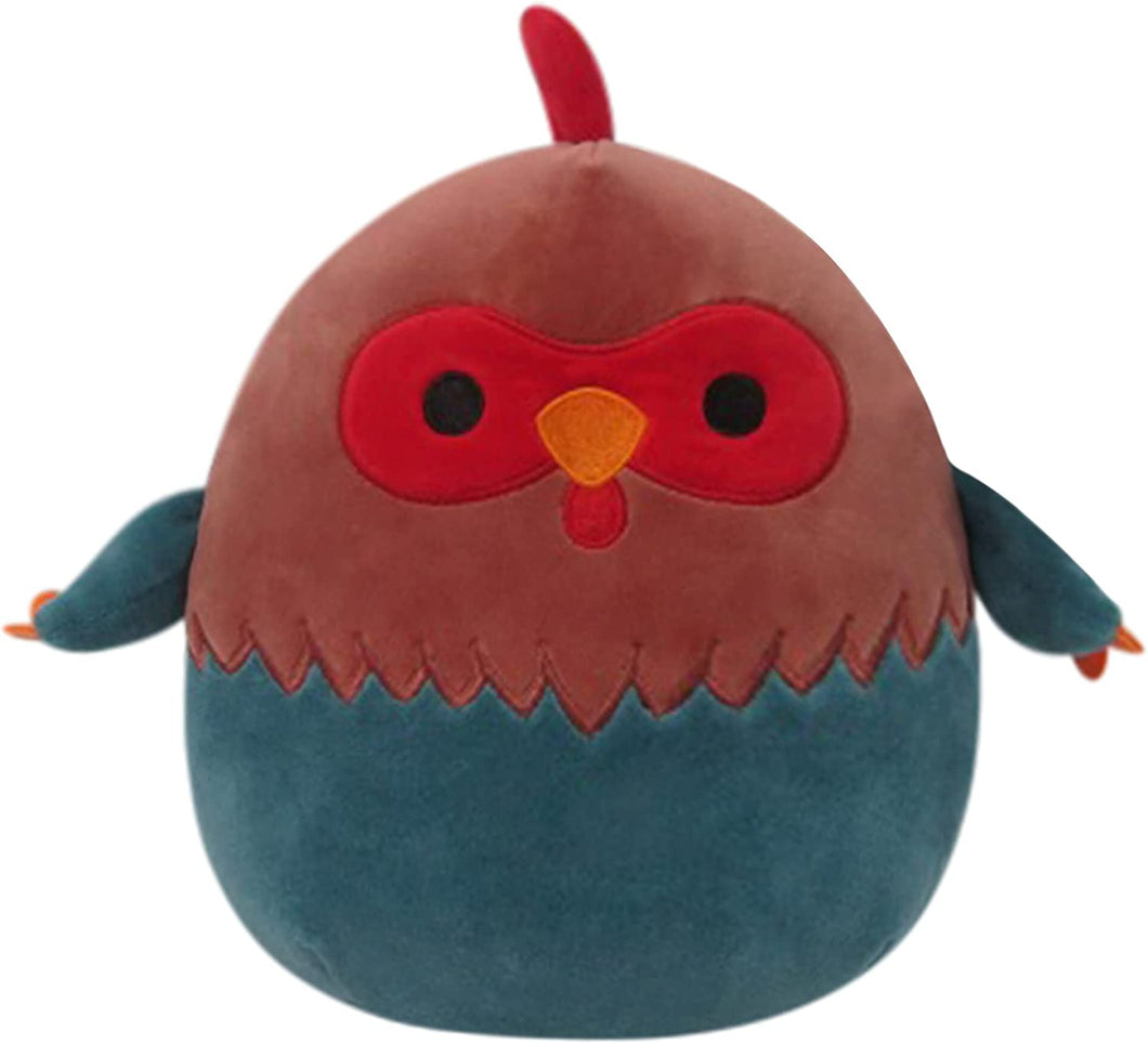 Squishmallows Reed Red and Blue Rooster 8