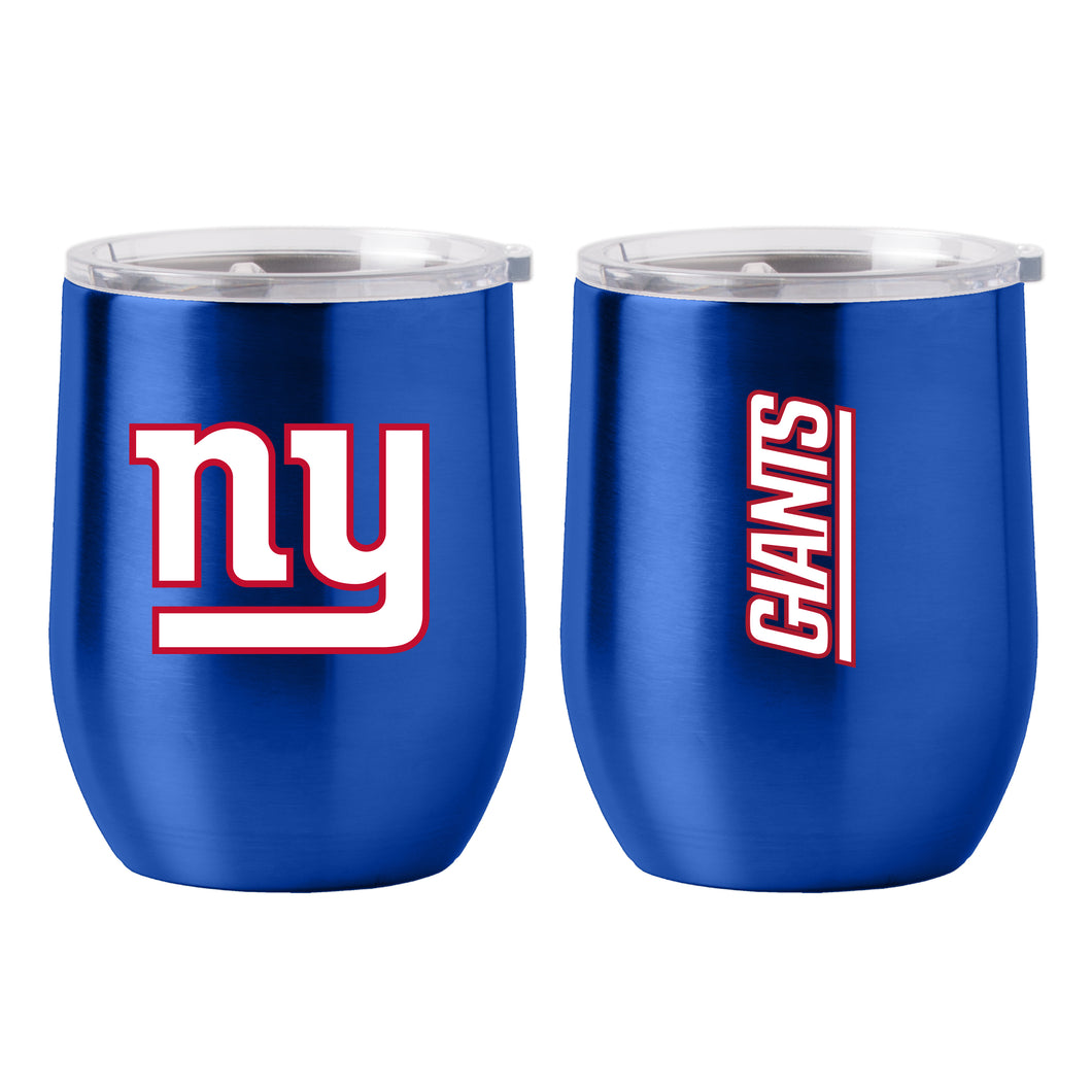 New York Giants 16oz Gameday Stainless Curved Beverage Tumbler