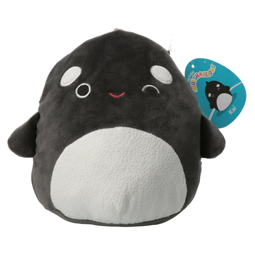 Squishmallows Kai the Orca Winking with Textured Shimmering Belly 8