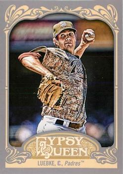 2012 Topps Gypsy Queen Cory Luebke  # 109 San Diego Padres
