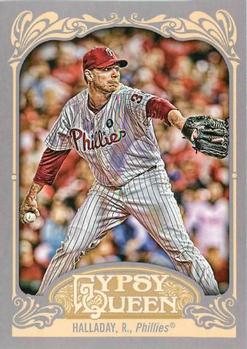 2012 Topps Gypsy Queen Roy Halladay  # 10a Philadelphia Phillies