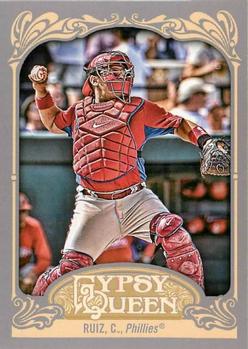 2012 Topps Gypsy Queen Carlos Ruiz  # 113 Philadelphia Phillies