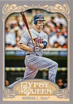 2012 Topps Gypsy Queen Justin Morneau  # 119 Minnesota Twins