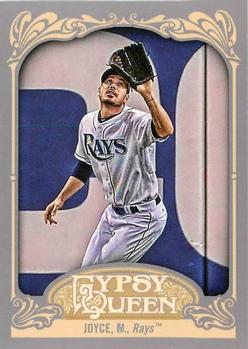 2012 Topps Gypsy Queen Matt Joyce  # 11 Tampa Bay Rays