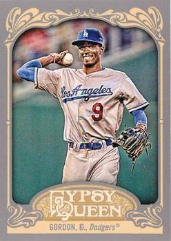 2012 Topps Gypsy Queen Dee Gordon  # 124 Los Angeles Dodgers