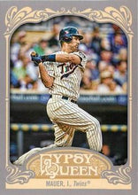 Load image into Gallery viewer, 2012 Topps Gypsy Queen Joe Mauer  # 140 Minnesota Twins
