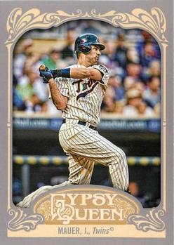 2012 Topps Gypsy Queen Joe Mauer  # 140 Minnesota Twins