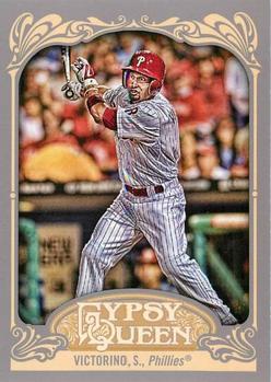 2012 Topps Gypsy Queen Shane Victorino  # 159 Philadelphia Phillies