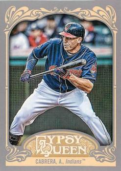 2012 Topps Gypsy Queen Asdrubal Cabrera  # 15 Cleveland Indians