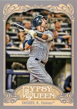 2012 Topps Gypsy Queen Nick Swisher  # 175 New York Yankees