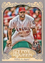 将图片加载到图库查看器，2012 Topps Gypsy Queen Albert Pujols  # 180 Los Angeles Angels
