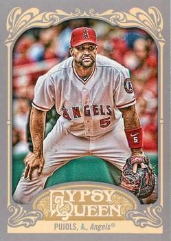 2012 Topps Gypsy Queen Albert Pujols # 180 Los Angeles Angels