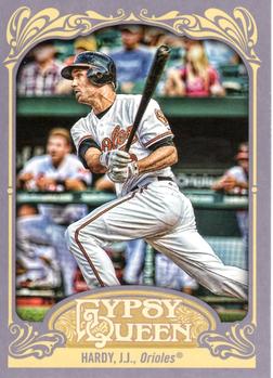 2012 Topps Gypsy Queen J.J. Hardy  # 188 Baltimore Orioles
