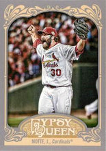 将图片加载到图库查看器，2012 Topps Gypsy Queen Jason Motte  # 202 St. Louis Cardinals
