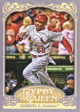 Load image into Gallery viewer, 2012 Topps Gypsy Queen Adron ChambersÂ  RC # 208 St. Louis Cardinals
