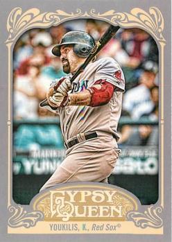 2012 Topps Gypsy Queen Kevin Youkilis  # 22a Boston Red Sox