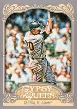 将图片加载到图库查看器，2012 Topps Gypsy Queen Orlando Cepeda  # 235 San Francisco Giants
