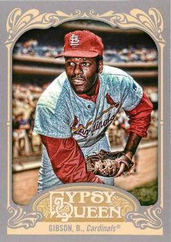 2012 Topps Gypsy Queen Bob Gibson  # 237 St. Louis Cardinals