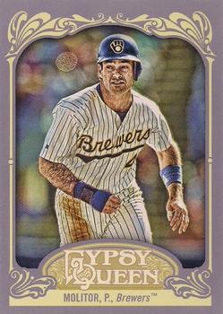 2012 Topps Gypsy Queen Paul Molitor  # 247 Milwaukee Brewers