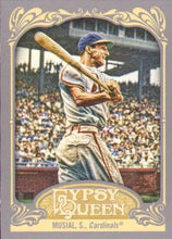 将图片加载到图库查看器，2012 Topps Gypsy Queen Stan Musial  # 249 St. Louis Cardinals
