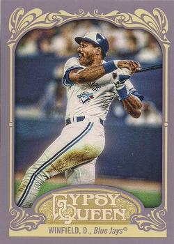 2012 Topps Gypsy Queen Dave Winfield  # 259 Toronto Blue Jays