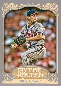 2012 Topps Gypsy Queen John Smoltz  # 261 Atlanta Braves