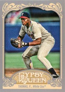 2012 Topps Gypsy Queen Frank Thomas  # 262 Chicago White Sox